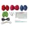 6 Pack: Intermediate Berries Amigurumi Crochet Kit by Loops & Threads®